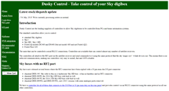 Desktop Screenshot of dusky-control.com