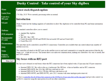 Tablet Screenshot of dusky-control.com